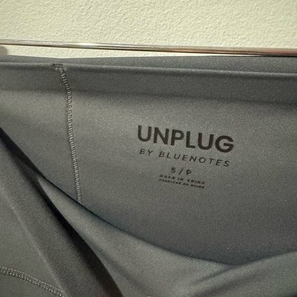 Bluenotes Gray Flared Women's Pants Super Smooth Bootcut Leggings size S - Picture 4 of 4